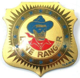 Early 1950s Lone Ranger Brass Badge from The Lone Ranger Magic Lasso Set  Other Products  