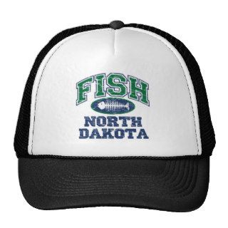 Fish North Dakota Trucker Hats