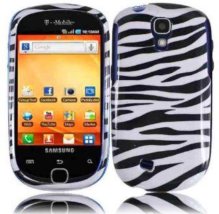 Gravity Smart T589 ( T Mobile ) Phone Case Accessory Thrilling Zebra Design Hard Snap On Cover with Free Gift Aplus Pouch Cell Phones & Accessories
