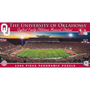 Oklahoma Sooners Panoramic Stadium Puzzle