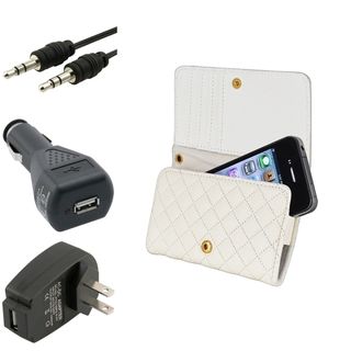 BasAcc Wallet Case/ Chargers/ Cable for Apple iPhone 4/ 4S BasAcc Cases & Holders