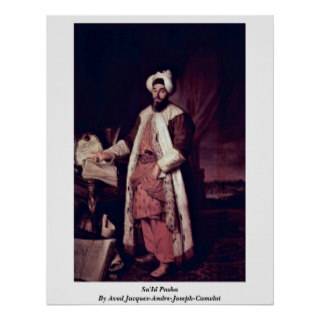 Sa'Id Pasha By Aved Jacques Andre Joseph Camelot Print