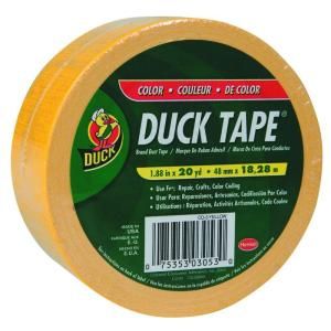 Duck 1.88 in. x 20 yds. Yellow Duct Tape 519615