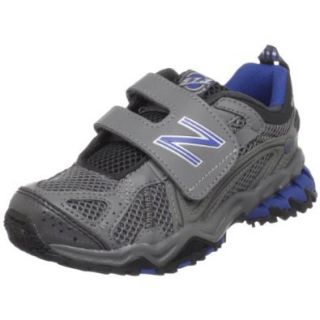 New Balance 573 Trail Shoe (Little Kid/Big Kid), Grey/Blue GB, 1.5 M US Little Kid Trail Runners Shoes