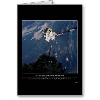 Cryogenic Telescopes Satellite above Puget Sound Card