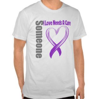 Pancreatic Cancer Someone I Love Needs A Cure Tee Shirt