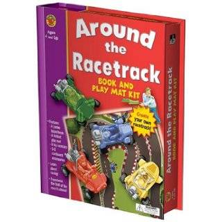  Around the Racetrack (Brighter Child Book and Play Mat Kits) (9781588456212) Carson Dellosa Publishing Books