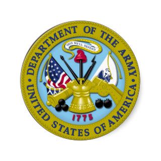 Department of the ARMY, This We'll Defend Stickers