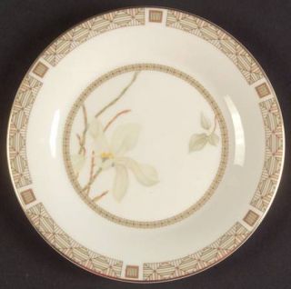 Royal Doulton White Nile Bread & Butter Plate, Fine China Dinnerware   White Flo