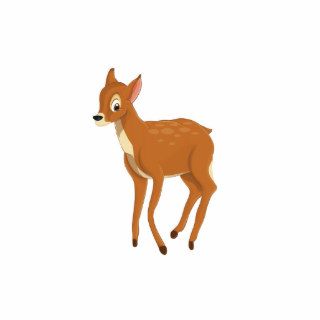 Cute Cartoon Deer Cut Out