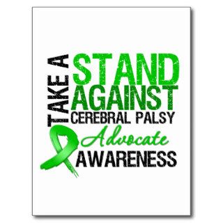 Take a Stand Against Cerebral Palsy Post Card