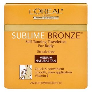 LOreal Paris Sublime Bronze Self Tanning Towelettes  Medium Natural Tan
