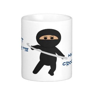 Ninja With Crochet Hook Mug