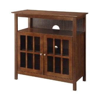 Convenience Concepts 8066070 Contemporary Big Sur Highboy TV Stand   Television Stands