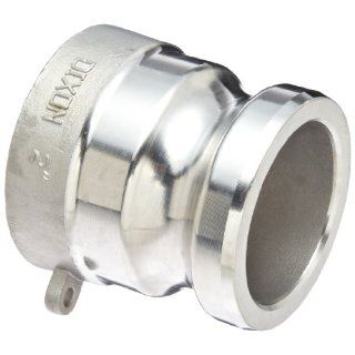 Dixon 600AWSPSS Stainless Steel 316 Cam and Groove Hose Fitting for Socket Weld to Schedule 40 Pipe, 6" Coupling, 6.655" Bore Diameter Camlock Hose Fittings