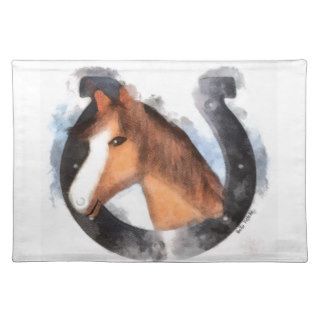 Lucky the Horse Placemats