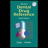 Mosbys Dental Drug Reference   With CD