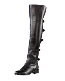 Womens Multi Bow Over the Knee Boot   Valentino