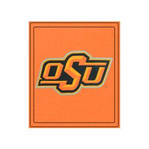Oklahoma State Cowboys Logo Chair NCAA Classic Fleece Blanket