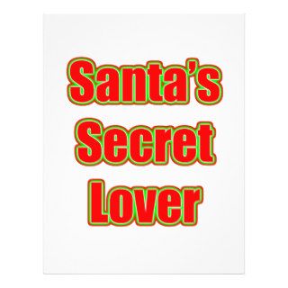 Santa's Secret Lover Flyers