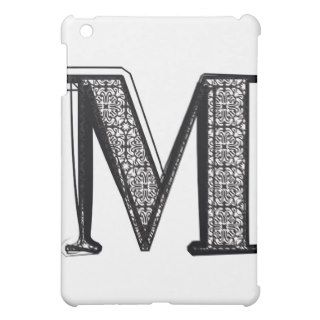 Fashion font, Letter M Cover For The iPad Mini