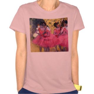 Edgar Degas   Dancers in pink between the scenes Tee Shirt