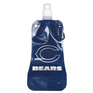 NFL Chicago Bears Foldable Water Bottle Pack of 2, Blue  Sports Water Bottles  Sports & Outdoors