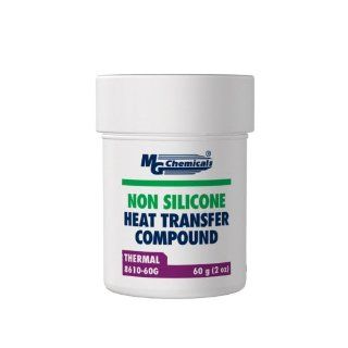 MG Chemicals 8610 Non Silicone Heat Transfer Compound, 60g Tub Heat Sink Compound