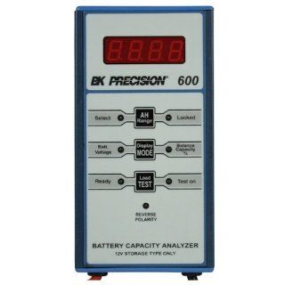 B&K Precision 601 Battery Capacity Analyzer, 20V Max Input Voltage, 6V and 12V Testable Voltage Battery Testers