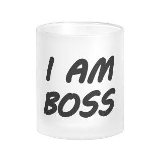 I Am Boss Mug