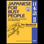 Japanese for Busy People II  Workbook and CD