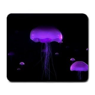 Purple Jellyfish Mouse Pad 