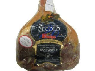San Daniele Prosciutto "Principe" Secolo Blue Label aged 20 months   avg wt 17 lbs  Prociutto San Daniele  Grocery & Gourmet Food
