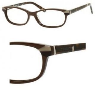 LIZ CLAIBORNE Eyeglasses 604 0DW8 Brown Texture 54MM Clothing