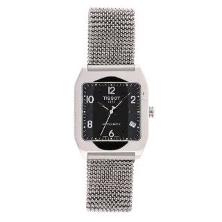Tissot Men's T08.1.583.52 T Win Black Dial Expansion Bracelet Watch Watches