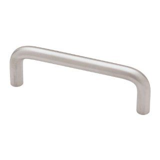 Brainerd P604BAV SC C7 3 Inch Solid Brass Cabinet Hardware Handle Wire Pull   Cabinet And Furniture Pulls  