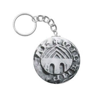 SEAL OF THE KNIGHTS TEMPLAR KEY CHAIN