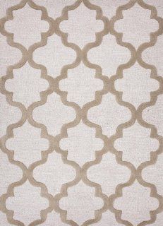 Addison and Banks AMZ_CT0273 Modern Geometric Pattern Wool Hand Tufted Rug, 2 by 3 Inch  