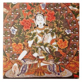 Tara Hindu Buddhist Vajrayana Bodhisattva Buddha Ceramic Tiles