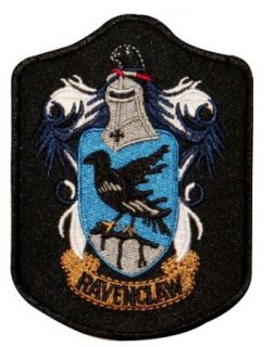 Harry Potter House Ravenclaw Sheild Iron On Badge Applique Patch   Novelty Buttons And Pins
