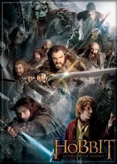 Group of Dwarves the Hobbit  An Expected Journey Refrigerator Magnet Kitchen & Dining