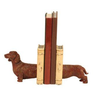 IMPORT Collection 73 587 Dachshund Bookend   Decorative Bookends