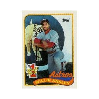 1989 Topps Tiffany #607 Willie Ansley Sports Collectibles