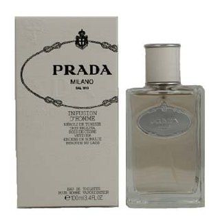 PRADA INFUSION D'HOMME by Prada for MEN EDT SPRAY 3.4 OZ  Eau De Toilettes  Beauty