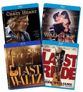 The Last Ride, Walk the Line, Crazy Heart, The Last Waltz [Blu ray] Movies & TV