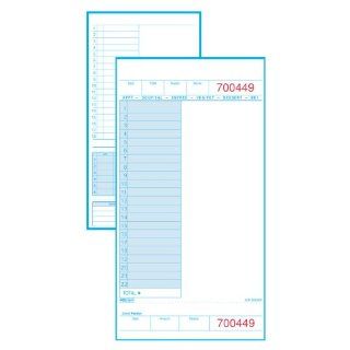 DayMark ACR B588 Guest Check Board, 1 Part, Blue, 8 1/4" Length x 5" Width (Case of 8 Pads, 250 Sheets per Pad)
