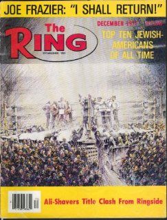 THE RING Joe Frazier Muhammad Ali Shaver 12 1977 Entertainment Collectibles