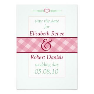 Save The Date Wedding Invitations