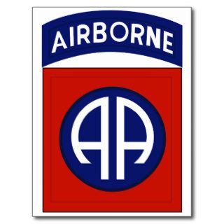 82nd Airborne Post Cards