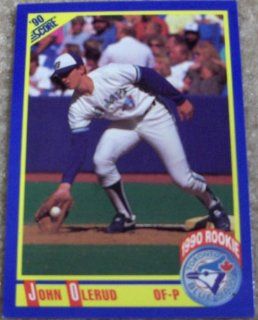 1990 Score John Olerud #589 MLB Baseball Rookie Card at 's Sports Collectibles Store